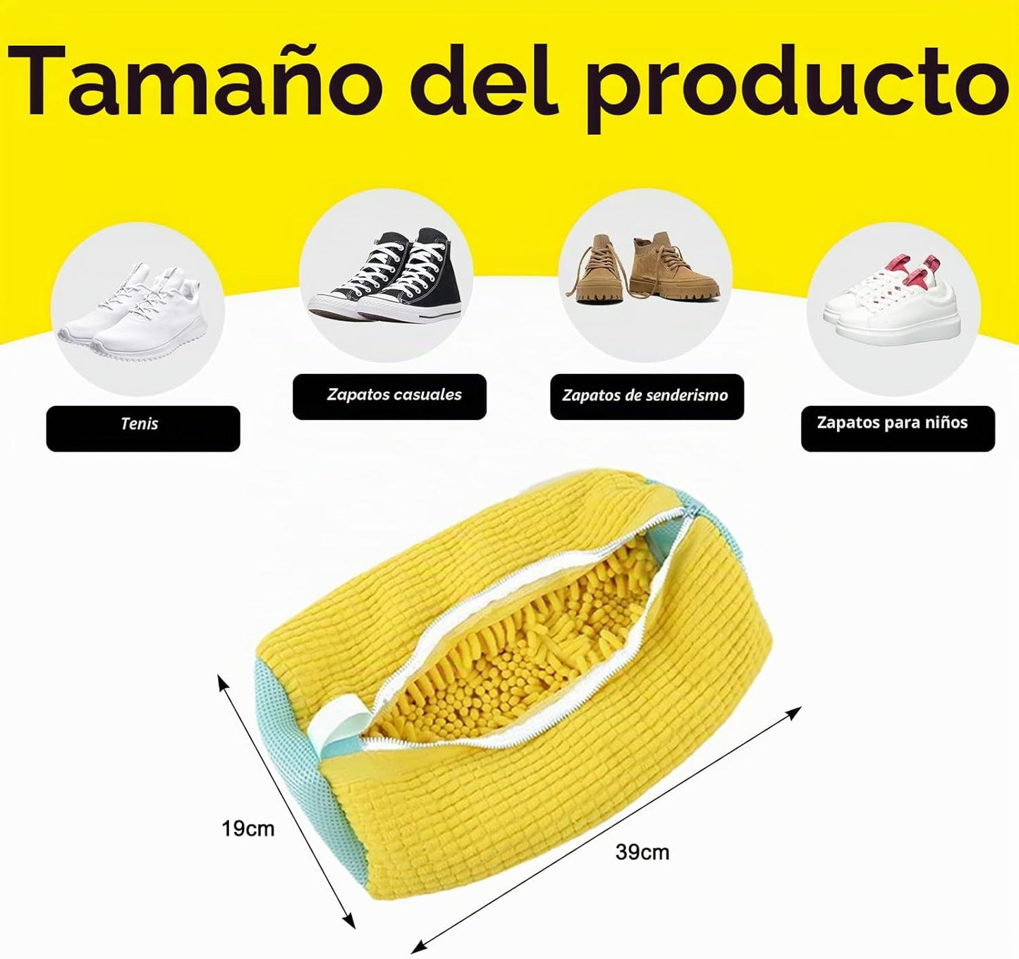 Bolsa Lavadora de Zapatillas