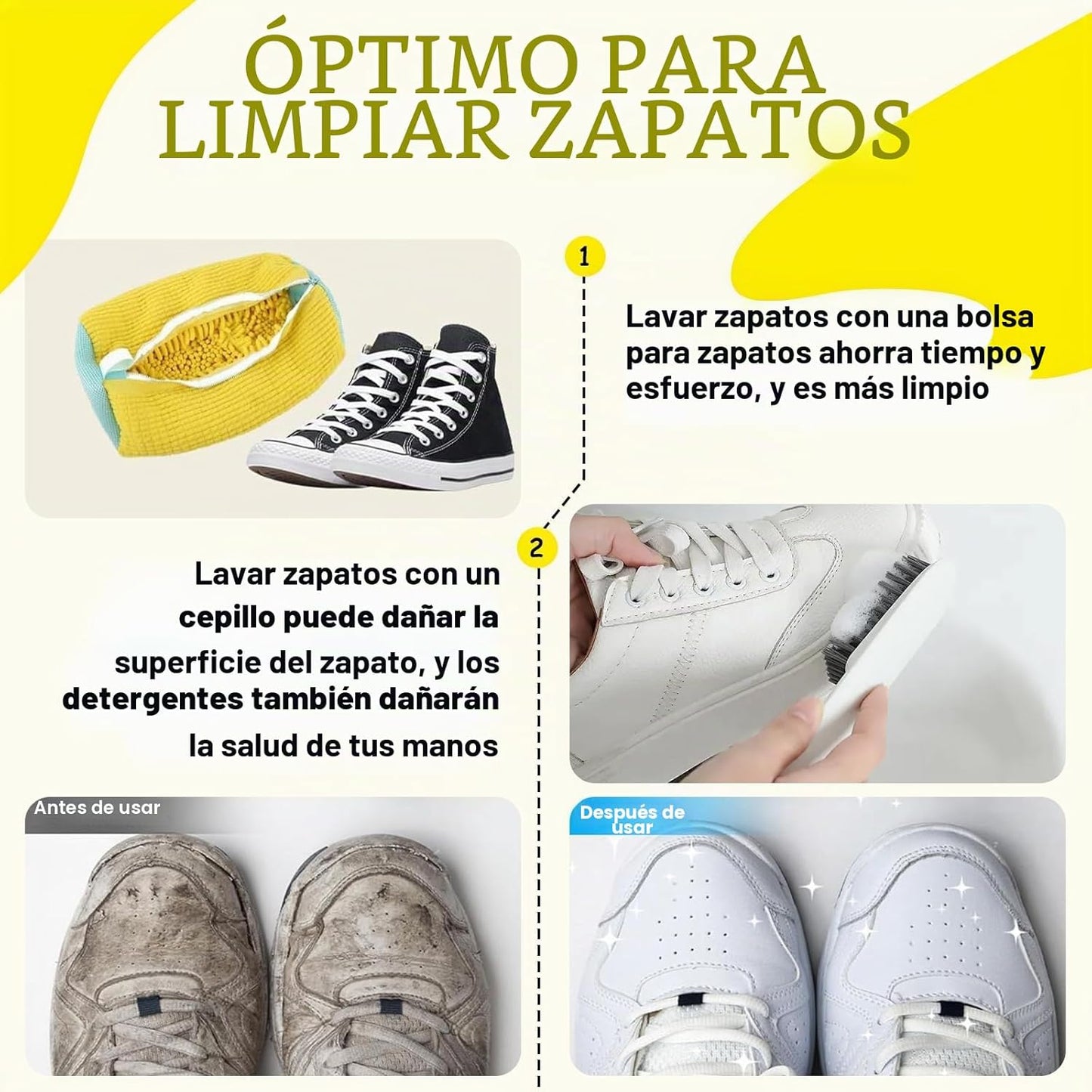 Bolsa Lavadora de Zapatillas